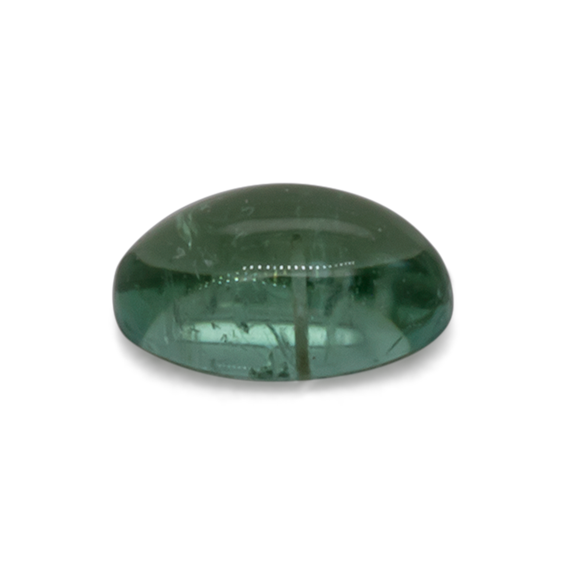 Tourmaline - green, oval, 3.8x2.5 mm, 0.13 cts, No. TR99386
