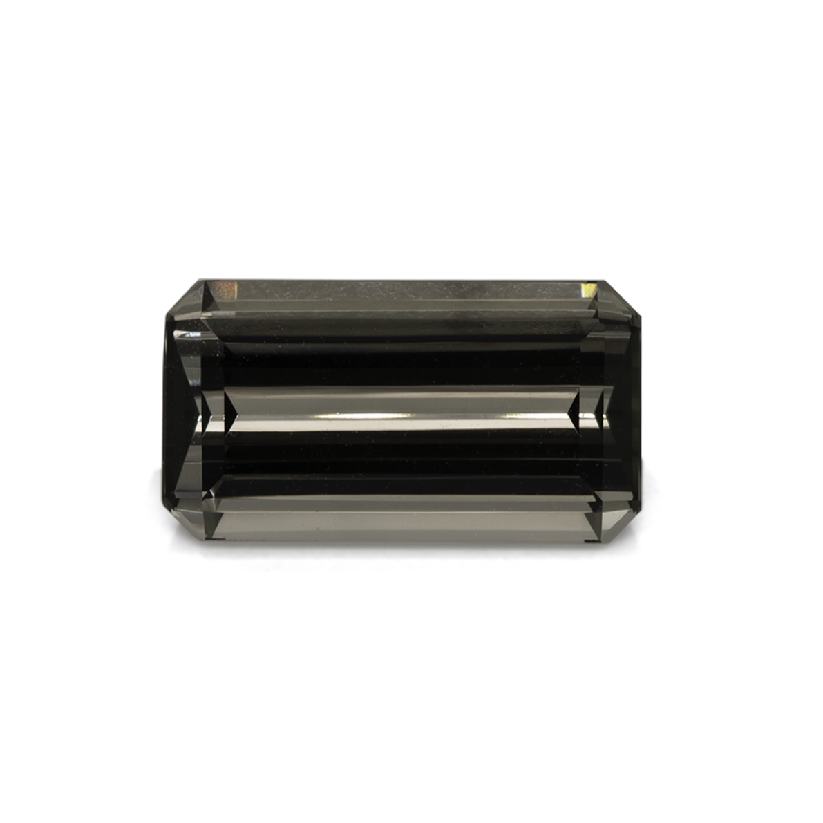 Tourmaline - grey/brown, octagon, 12.9x7.1 mm, 3.72 cts, No. TR991037