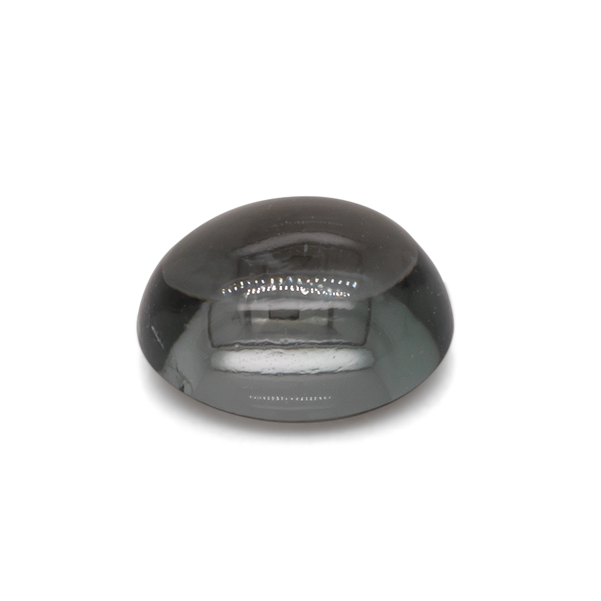 Turmalin - grau, oval, 6,8x5,5 mm, 1,06 cts, Nr. TR99103