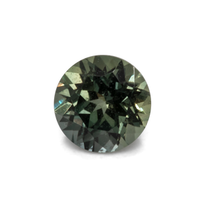 Saphir - grün&blau, rund, 4.1x4.1 mm, 0,35 cts, Nr. XSR11225