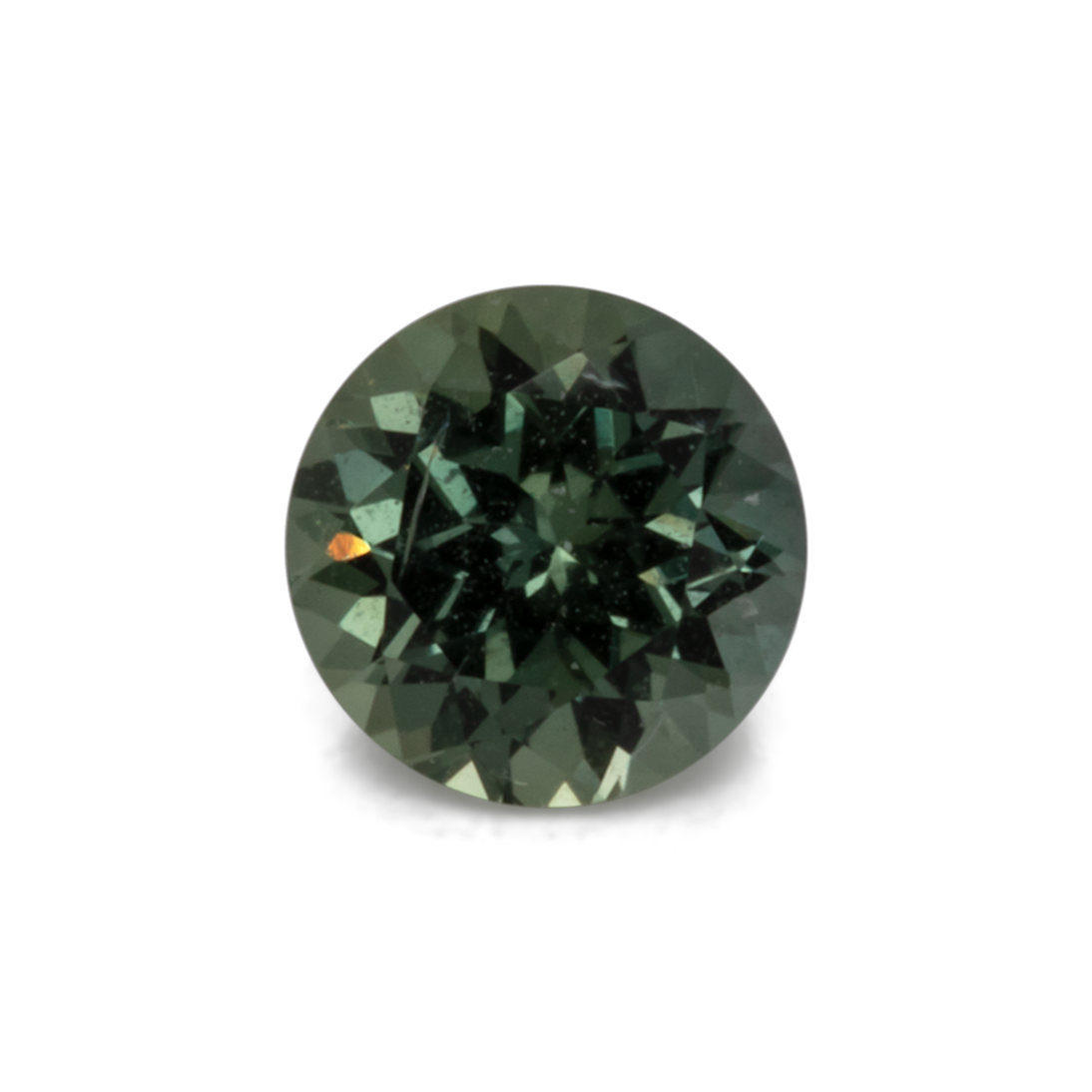 Sapphire - blue/green, round, 4x4 mm, 0.32 cts, No.XSR11224