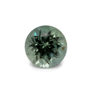 Sapphire - blue/green, round, 4x4 mm, 0.32 cts, No. XSR11215