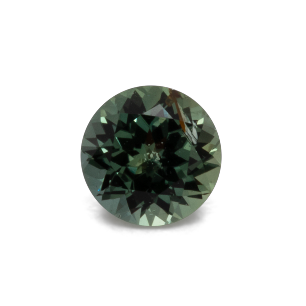 Sapphire - blue/green, round, 4.1x4.1 mm, 0.33 cts, No. XSR11209