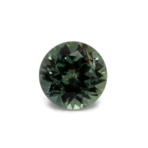 Sapphire - blue/green, round, 4.1x4.1 mm, 0.33 cts, No. XSR11209