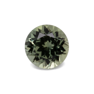Sapphire - green, round, 4.1x4.1 mm, 0.35 cts, No. XSR11194