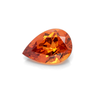 Mandarin Granat - orange, birnform, 11.9x8.1 mm, 3.90 cts, Nr. MG99057