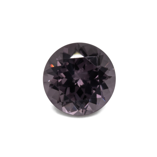 Spinell - lila/grau, rund, 5,1x5,1 mm, 0,55-0,59 cts, Nr. SP90018