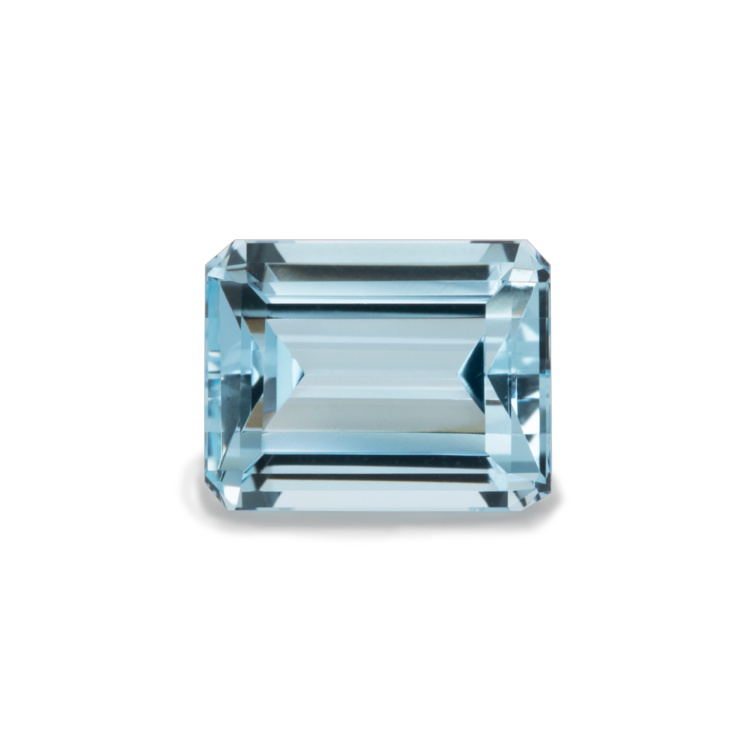 Aquamarin - A, achteck, 9x7 mm, 2,20 cts, Nr. A34001