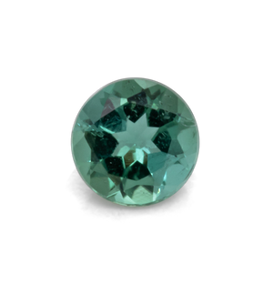 Turmalin - grün, rund, 3.6x3.6 mm, 0.16 - 0.18 cts, Nr. TR991052