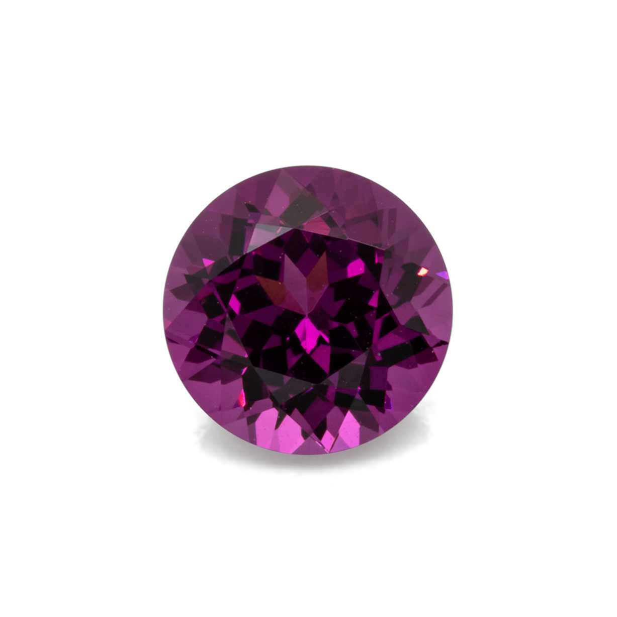 Royal Purple Garnet - purple, round, 6x6 mm, 1.08 cts, No. RP93006