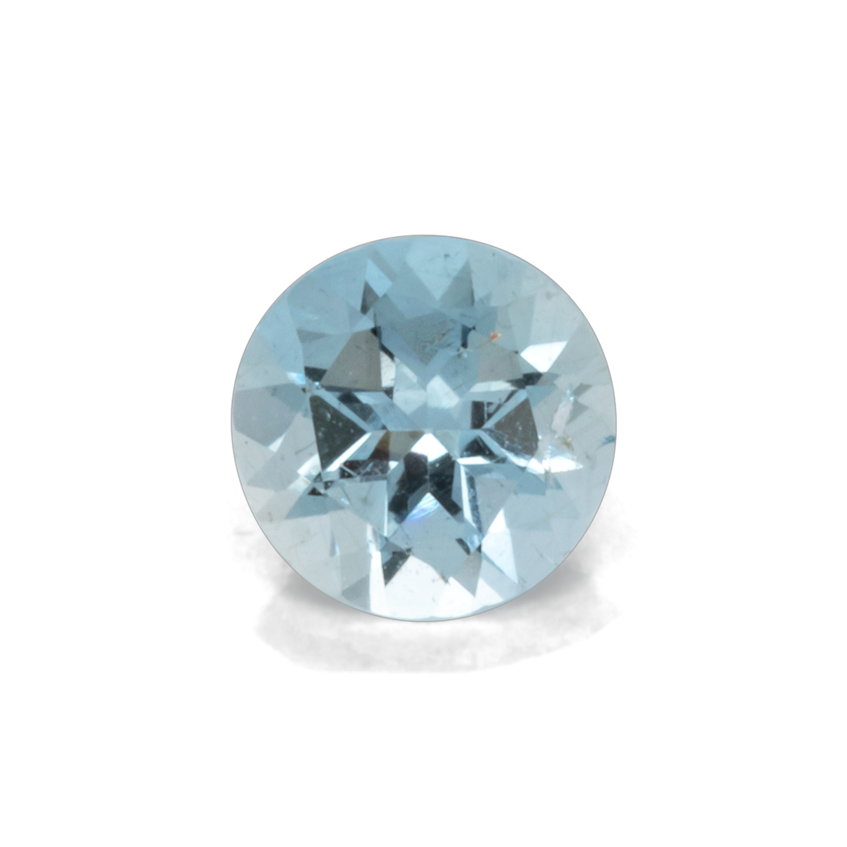 Aquamarine - AA, round, 4x4 mm, 0.21-0.24 cts, No. A99043