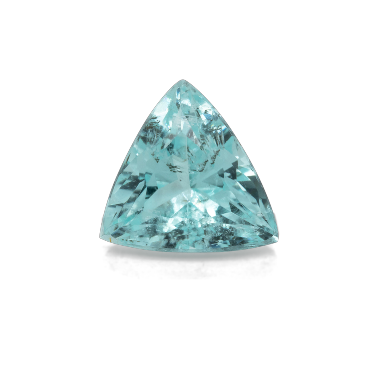 Paraiba Turmalin - blau, trillion, 7x6.8 mm, 0.94 cts, Nr. PT90016