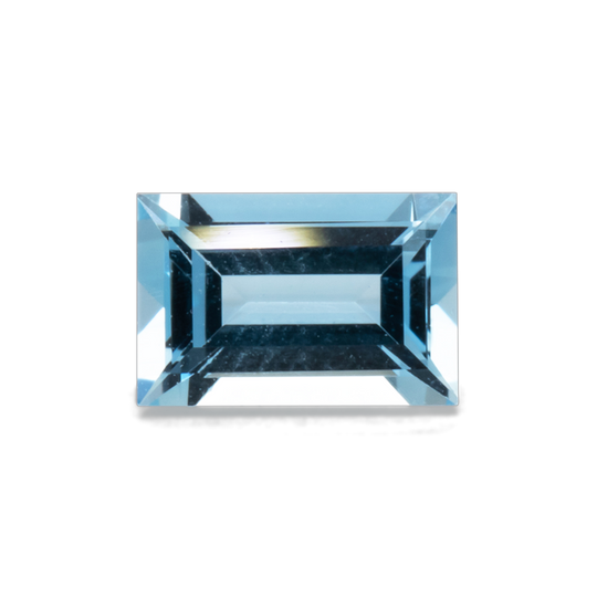 Aquamarin - AA, rechteck, 6x4 mm, 0.48 cts, Nr. A99003
