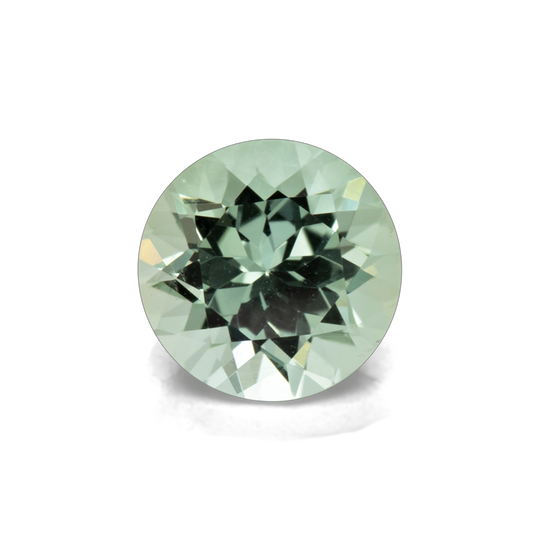 Turmalin - grün, rund, 7x7 mm, 1.33 cts, Nr. TR991054