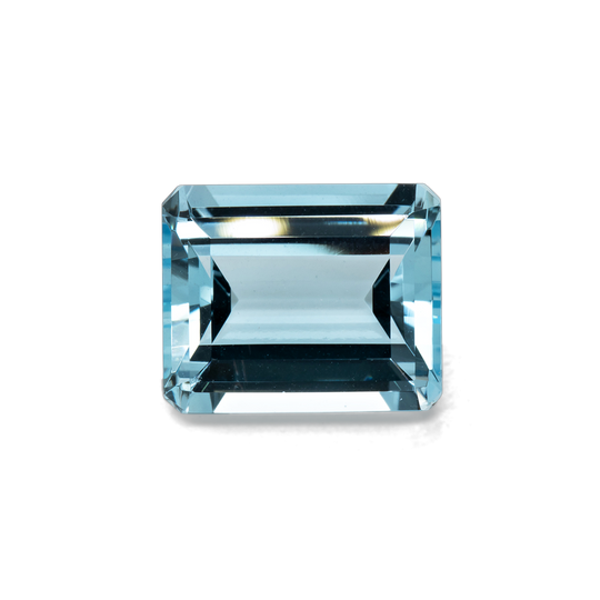 Aquamarin - AA, achteck, 11x9 mm, 4.16 cts, Nr. A99030