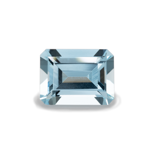 Aquamarin - A, achteck, 8x6 mm, 1.30-1.40 cts, Nr. A33001
