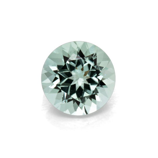 Turmalin - grün, rund, 7x7 mm, 1.23 cts, Nr. TR991056