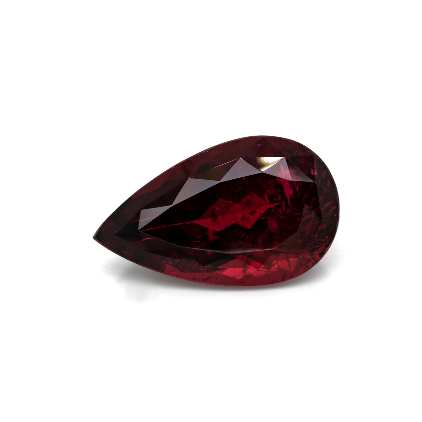 Turmalin - rot, birnform, 20x13 mm, 13.11 cts, Nr. TR991058