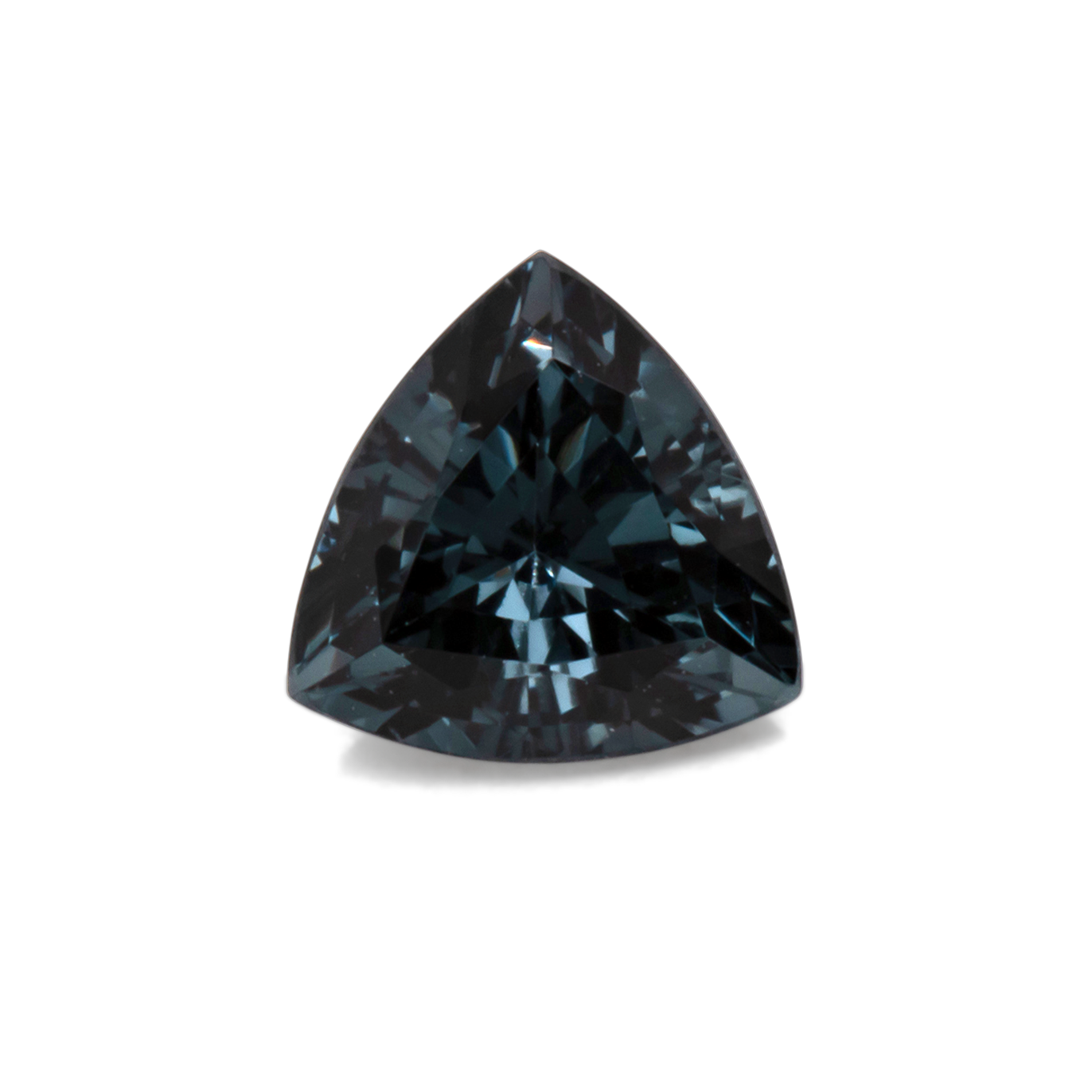 Spinel - grey, trillion, 5.1x5.1 mm, 0.47 cts, No. SP90057