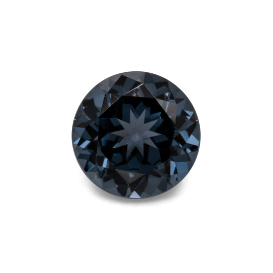 Spinell - grau, rund, 5.5x5.5 mm, 0.67 cts, Nr. SP90050