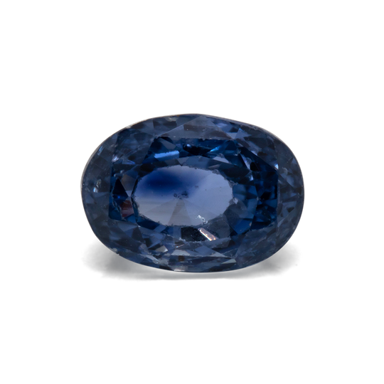 Saphir - blau, antik, 11x9 mm, 4.49 cts, Nr. XSR11246