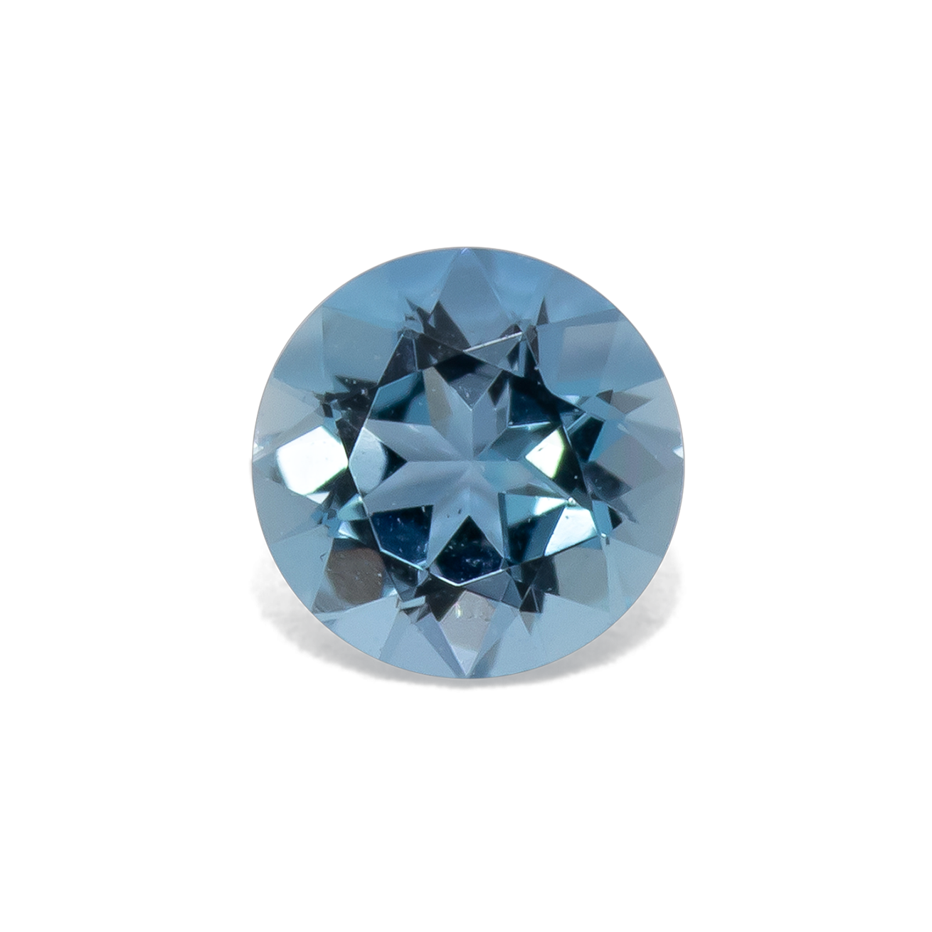 Aquamarine - AA, round, 3.5x3.5 mm, 0.13 - 0.15 cts, No. A99057