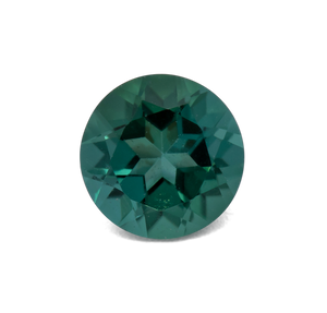 Turmalin - grün, rund, 5.1x5.1 mm, 0.48 - 0.50 cts, Nr. TR991063