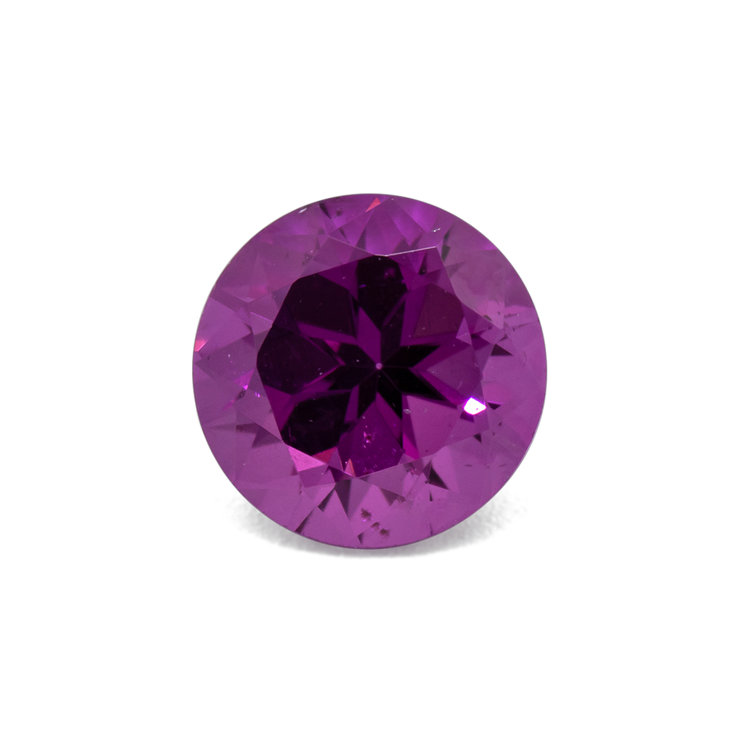 Royal Purple Garnet - purple, round, 5x5 mm, 0.59 - 0.61 cts, No. RP94003