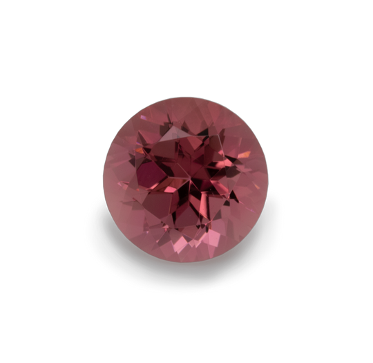 Tourmaline - pink, round, 6x6 mm, 0.79-0.92 cts, No. TR60003