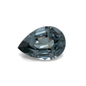 Spinel - grey, pearshape, 9.3x6.5 mm, 1.60 cts, No. SP90046