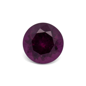 Royal Purple Garnet - purple, round, 11x11 mm, 6.33 cts, No. RP94004