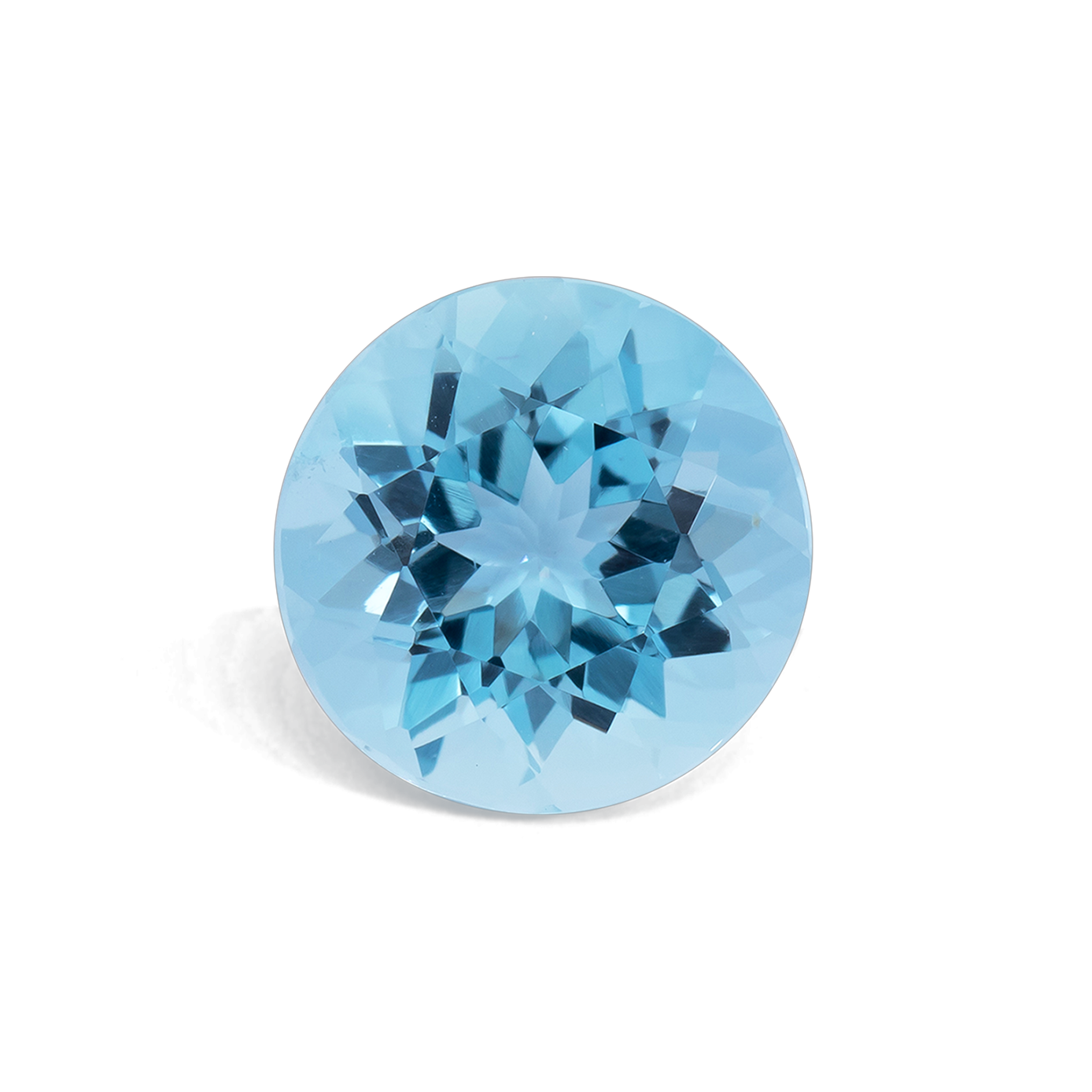 Aquamarin - AAA, rund, 11x11 mm, 4.25 cts, Nr. A99071