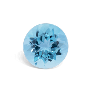 Aquamarin - AAA, rund, 11x11 mm, 4.25 cts, Nr. A99071
