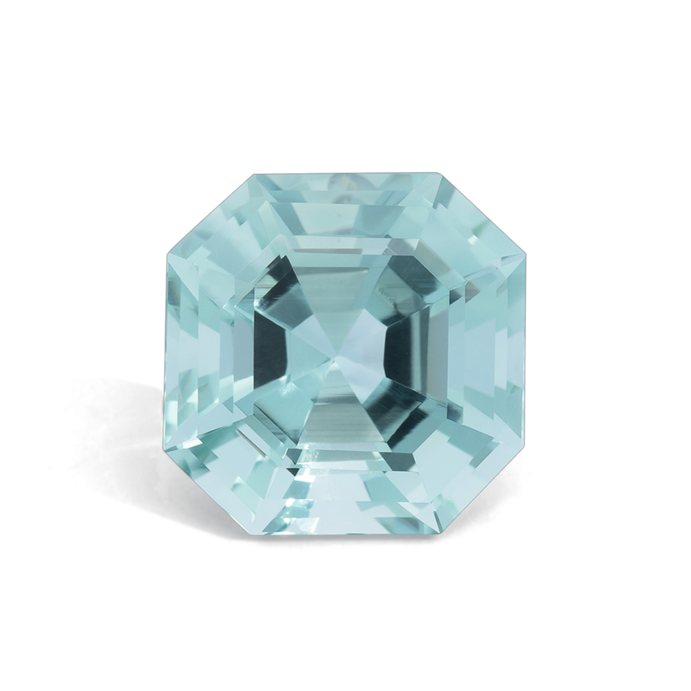 Beryl - green, assher, 14.1x14.1 mm, 11.46 cts, No. BY90043