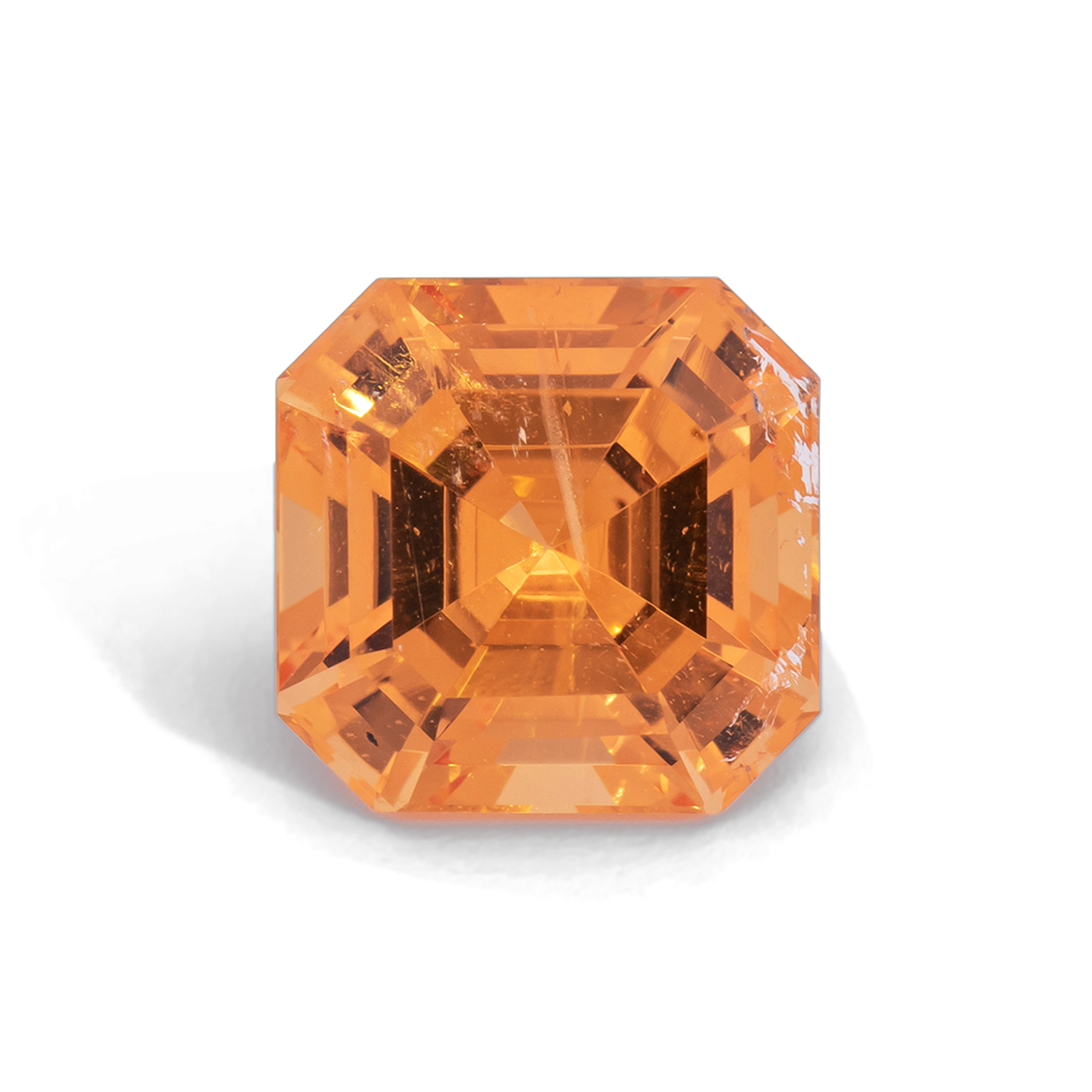 Mandarin Garnet - orange, assher, 7x7 mm, 2.03 cts, No. MG99009