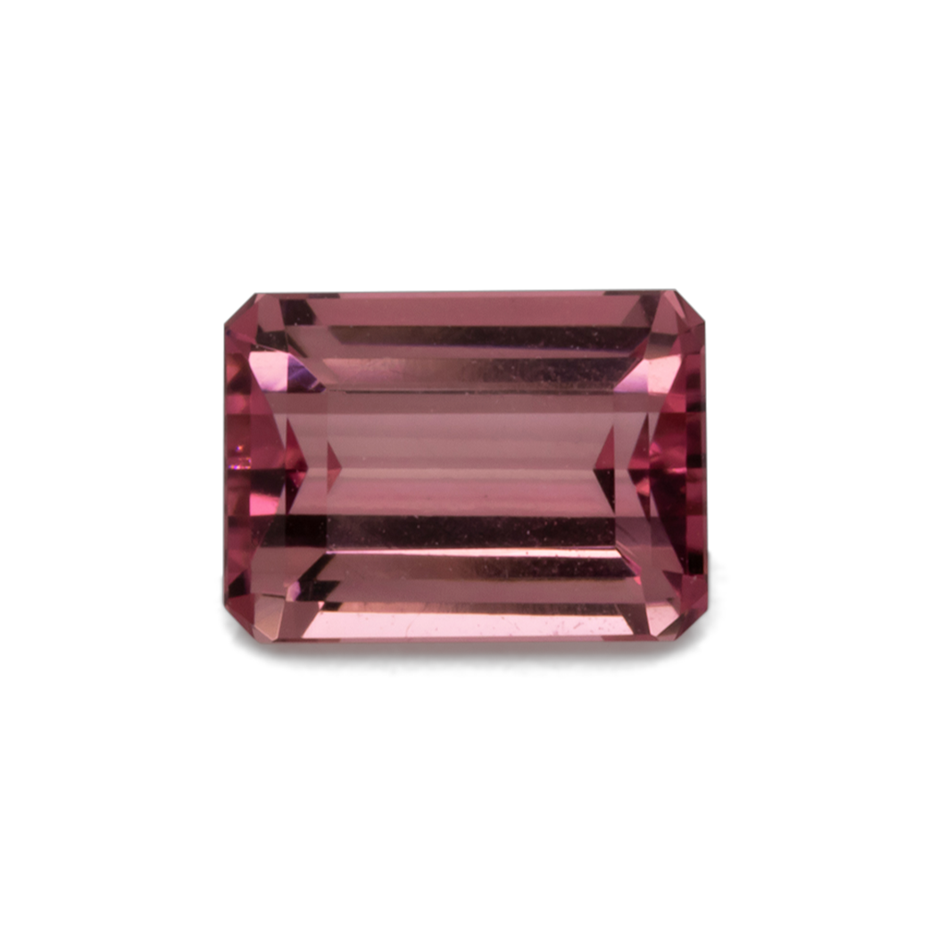 Tourmaline - pink, octagon, 7x5 mm, 0.97 cts, No. TR99381