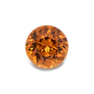 Mandarin Garnet - orange, round, 4x4 mm, 0.30-0.37 cts, No. MG70002