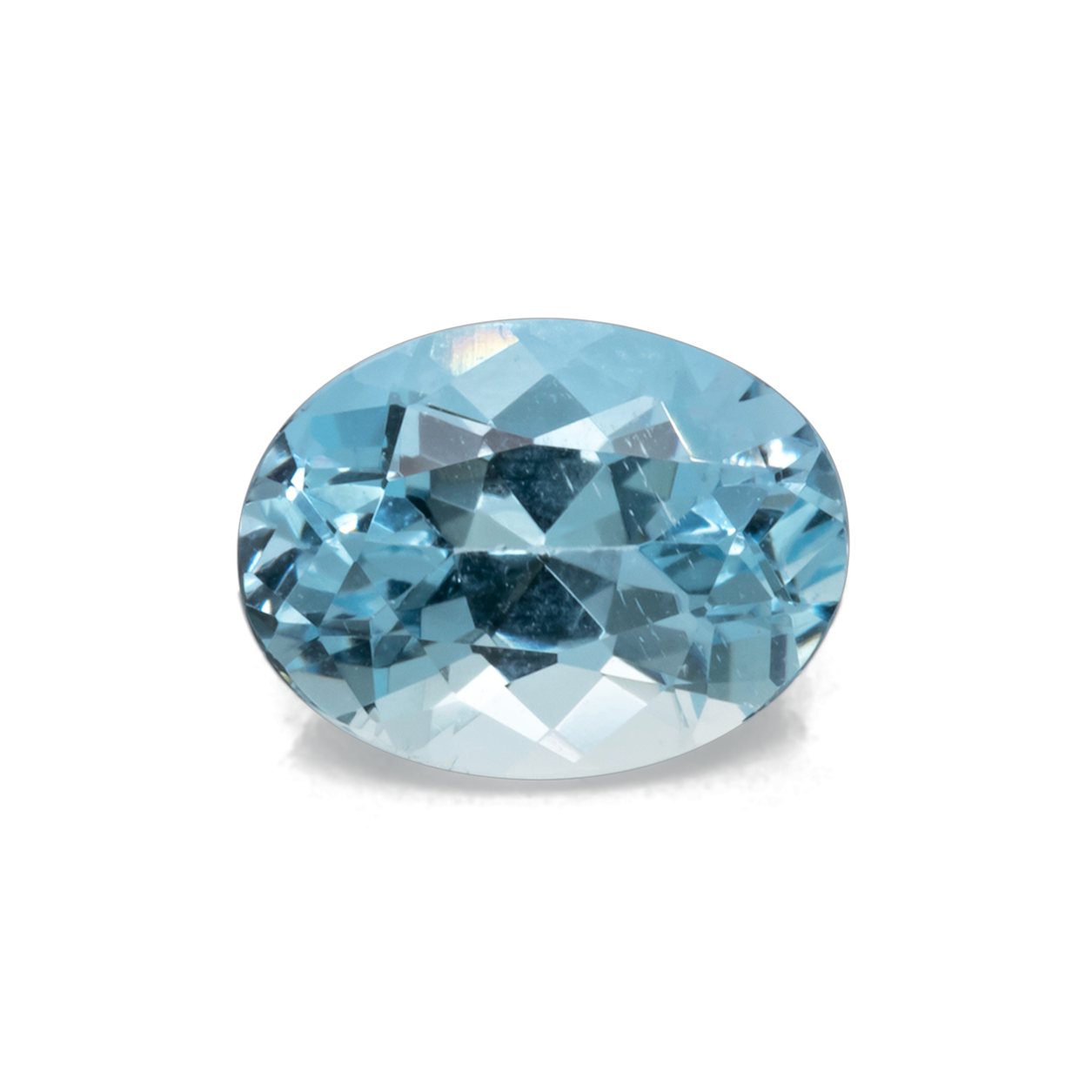 Aquamarin - AA, oval, 8x6 mm, 1.08 - 1.14 cts, Nr. A99045