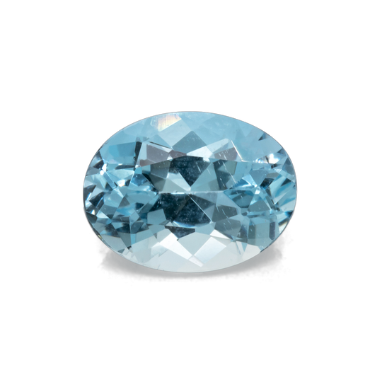 Aquamarin - AA, oval, 8x6 mm, 1.08 - 1.14 cts, Nr. A99045