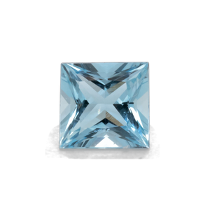 Aquamarine - AA, square, 4x4 mm, 0.25 - 0.28 cts, No. A99047
