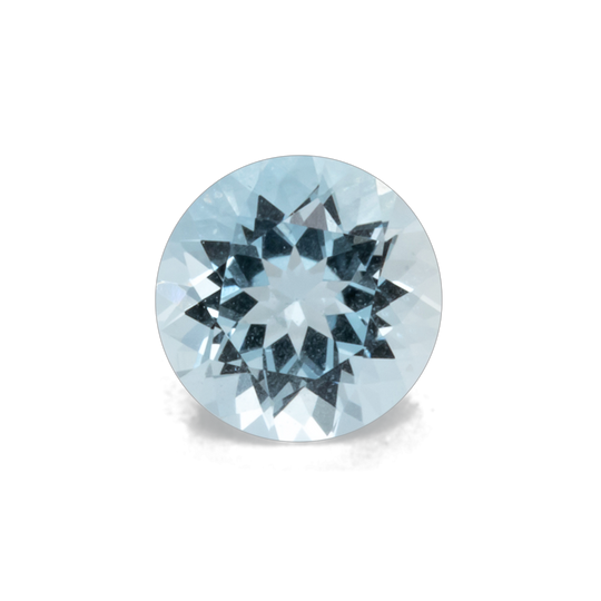 Aquamarin - AA, rund, 5x5 mm, 0.42 - 0.46 cts, Nr. A99050