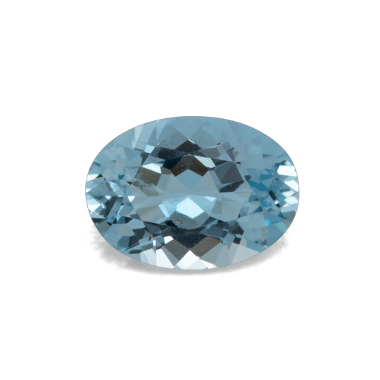 Aquamarin - AAA, oval, 7x5 mm, 0.60 - 0.66 cts, Nr. A99051