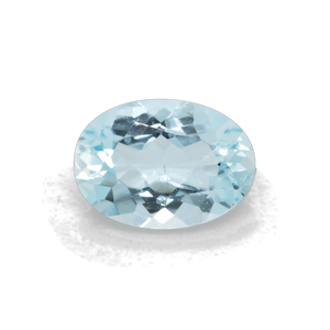 Aquamarin - AA, oval, 7x5 mm, 0.62 - 0.65 cts, Nr. A99052
