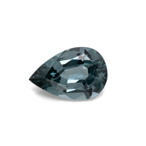 Spinel - grey, pearshape, 10.4x7 mm, 1.96 cts, No. SP90047