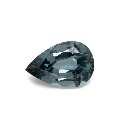 Spinell - grau, birnform, 10.4x7 mm, 1.96 cts, Nr. SP90047