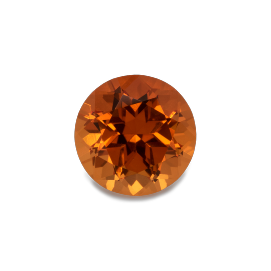 Mandarin Granat - orange, rund, 6x6 mm, 1,00-1,15 cts, Nr. MG90003