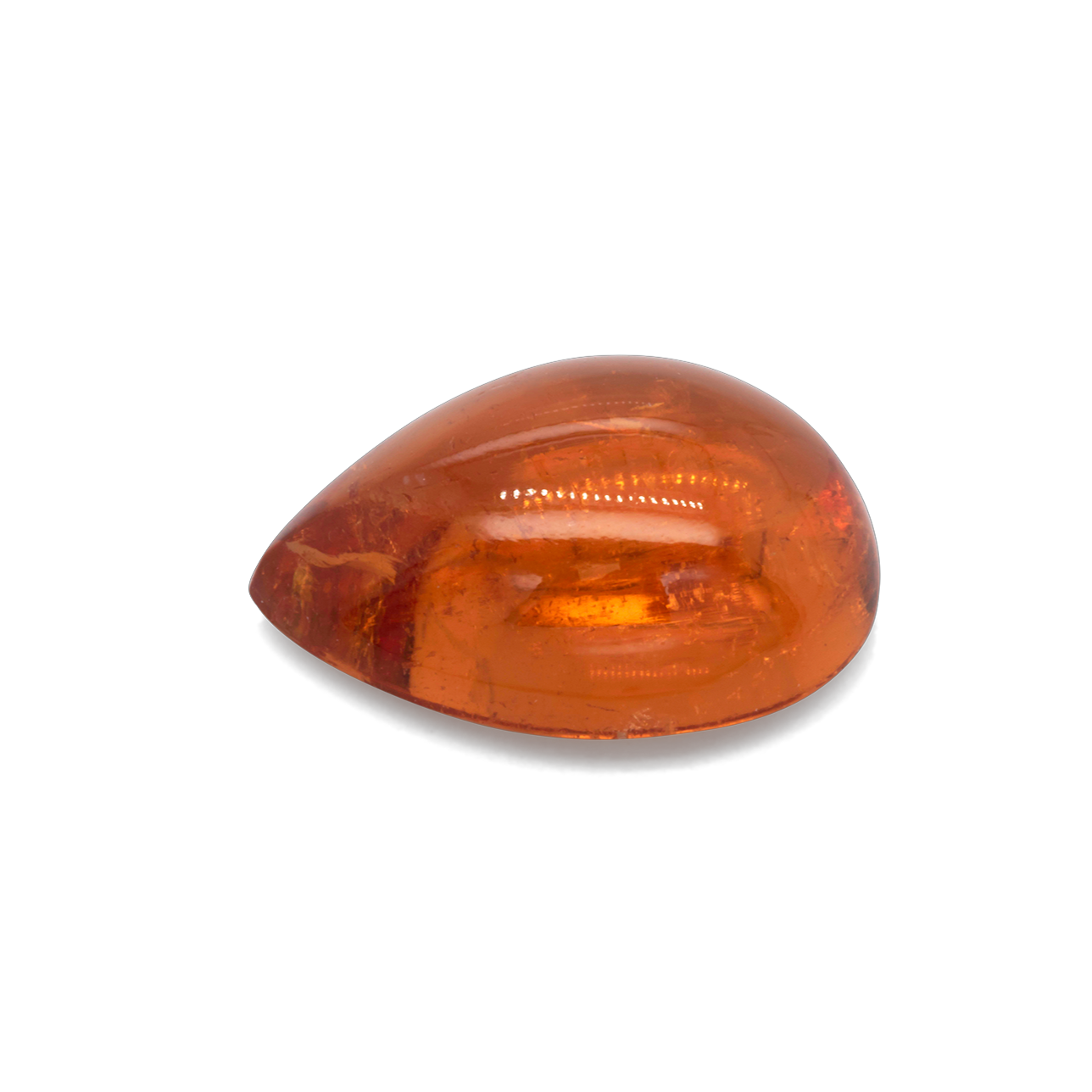 Mandarin Garnet - orange, pearshape, 11.1x7.8 mm, 4.81 cts, No. MG99046
