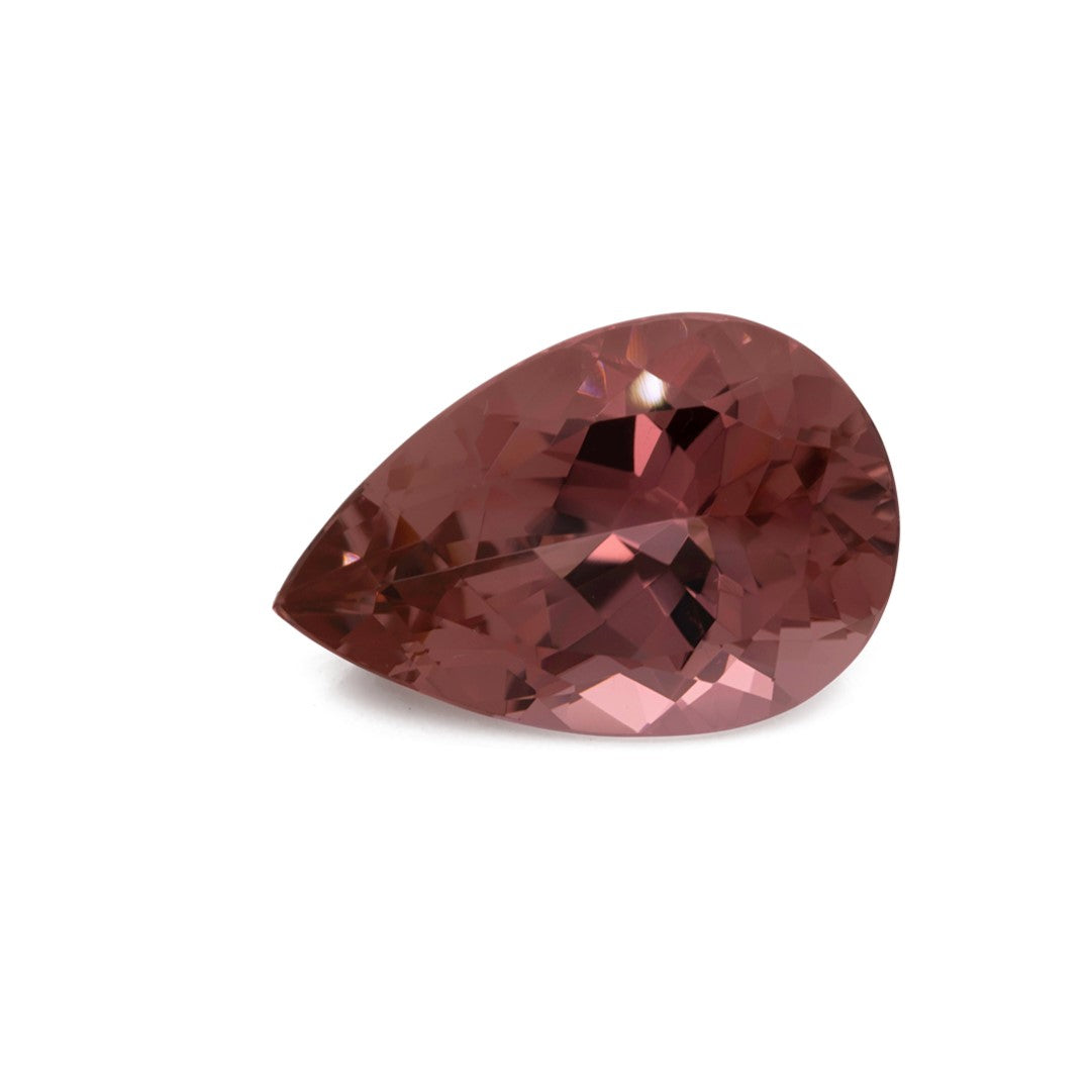 Tourmaline - pink, pearshape, 15x10 mm, 5.55 cts, No. TR99009