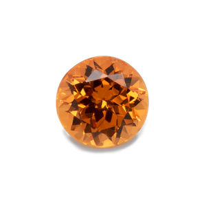 Mandarin Garnet - orange, round, 6x6 mm, 1.00-1.15 cts, No. MG90001