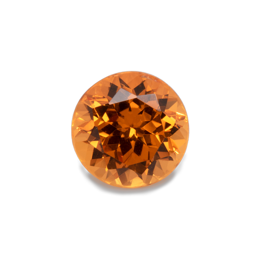 Mandarin Granat - orange, rund, 6x6 mm, 1.14 cts, Nr. MG90001
